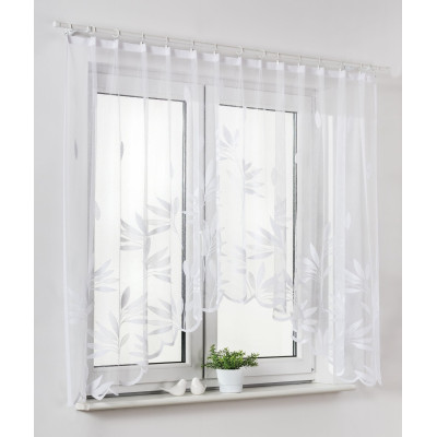 Firana żakardowa ANIKA, 300/150 cm, kol. biały - 5903754809965