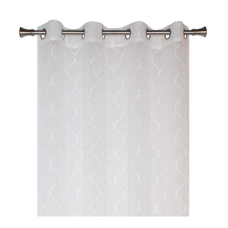 Firana Casablanca 140x260 cm biala  - 5908262445544