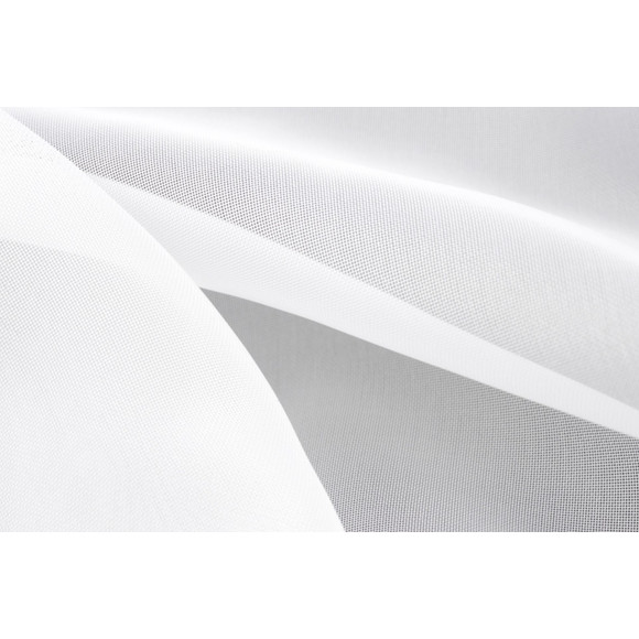 Firana z taśmą CELINA 290/160 cm kolor biały - 5908262494689