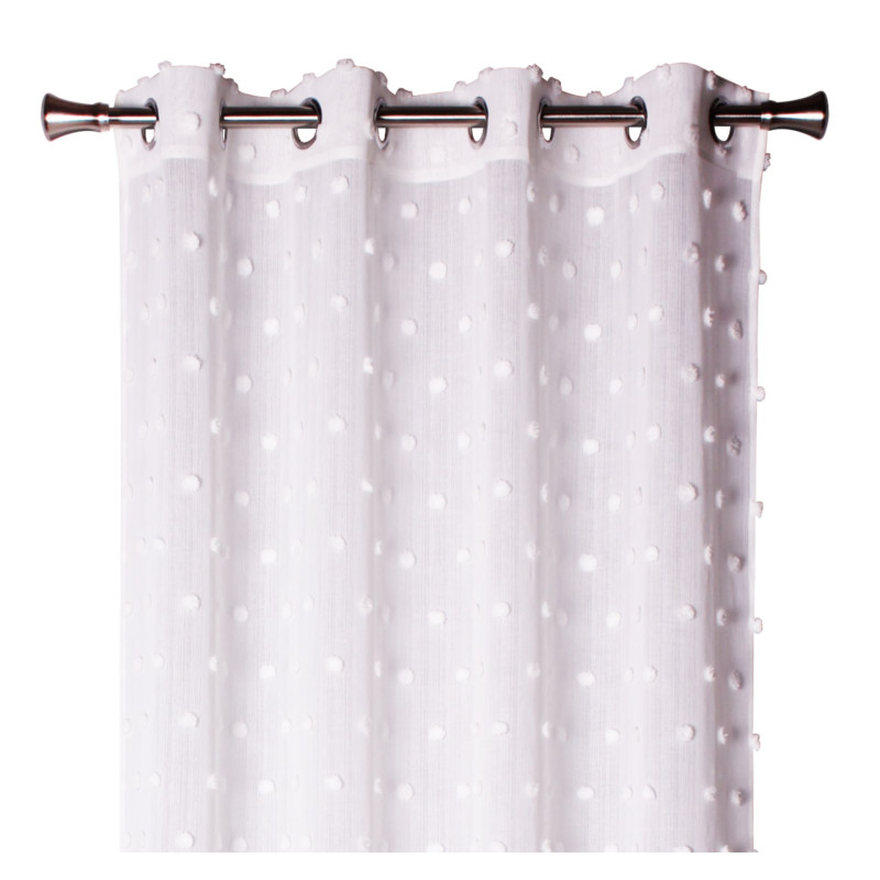 Firana z kółkami ELITE 140x260 cm kolor biały - 5908262444066