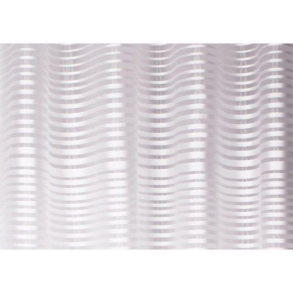 Firana z kółkami LAGOS 140x245 cm kolor biały - 5908262440662