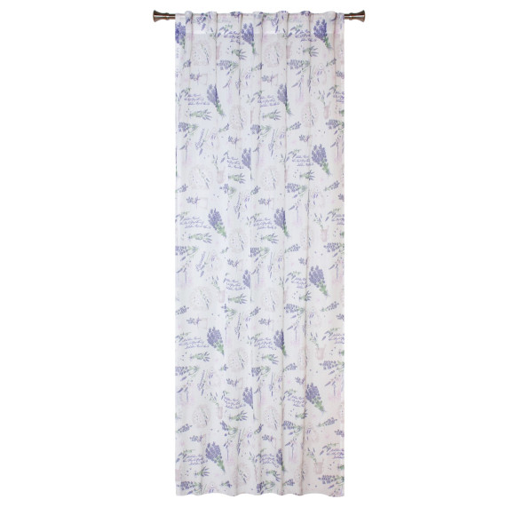 Firana z ukr. patkami MIRAMAS 140x245cm, drukowana - 5908262429438