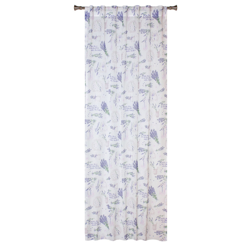 Firana z ukr. patkami MIRAMAS 140x245cm, drukowana - 5908262429438