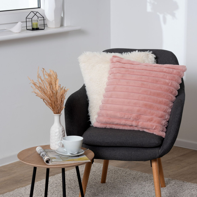 Poduszka SUAVE 45x45 cm, kolor różowy