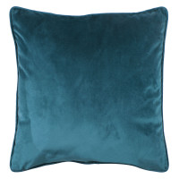Poduszka VELVET 45x45 cm, kolor morski