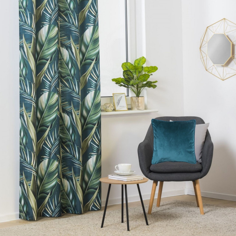 Poduszka VELVET 45x45 cm, kolor morski