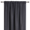 Zasłona z tunelem DERBY 140x260cm antracyt - 5903754818578