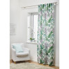 Zasłona z ukr patkami EKWADOR 140x250cm kolor szaro - zie - 5908262411280