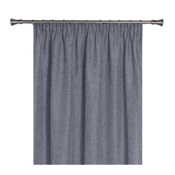 Zasłona FOCUS z taśmą 140/270 cm, kolor antracytowy - 5908262464316