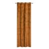 Zasłona z kółkami VELVET 140x260 kolor ochra - 5903754807879