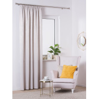 Zasłona gotowa York na taśmie 140x260 jasnoszary - 5903754800061