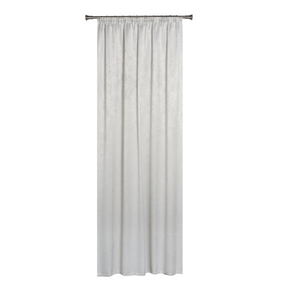 Zasłona gotowa York na taśmie 140x260 jasnoszary - 5903754800061