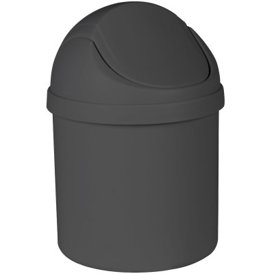 Kosz na śmieci ARTU, 1,25L 13x20cm, kolor czarny