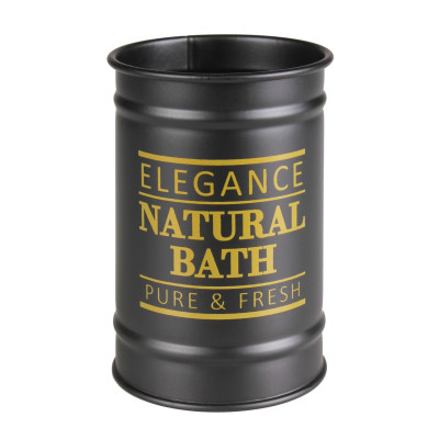 Kubek ELEGANCE, średnica 7, 5cm, wys.11cm, kolor czarny - zł