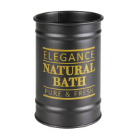 Kubek ELEGANCE, średnica 7, 5cm, wys.11cm, kolor czarny - zł