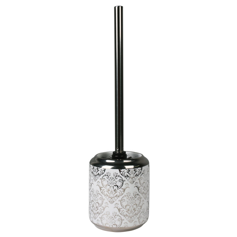 Szczotka do WC VENEZIA, 11x11x39, 5 cm, kolor srebrny - 5908262425010