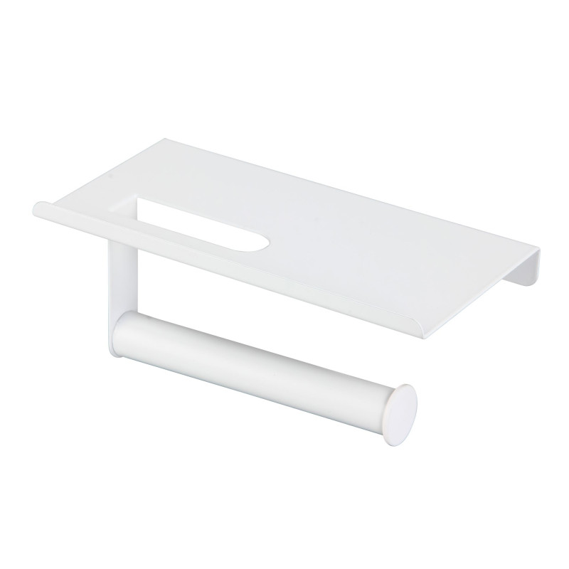 Wieszak na papier toaletowy SPARE, 18x10x8, kolor biały - 5908262431226