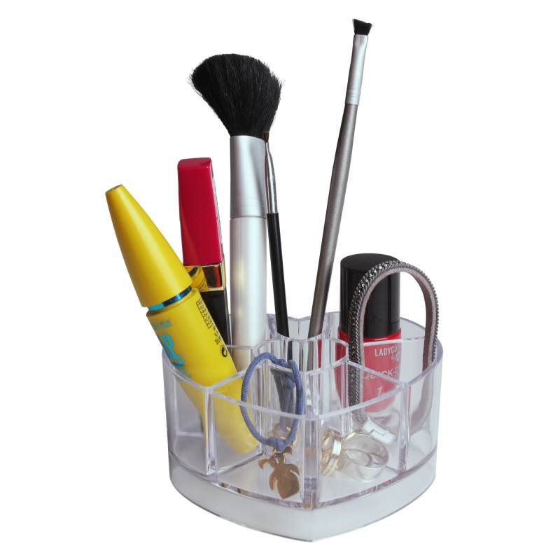 Organizer EMMA 10, 5x9, 5x6 cm kolor przezroczysty - 5908262450357
