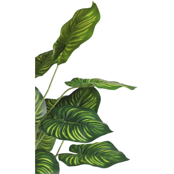 Sztuczny kwiat w doniczce MARANTA - 45 cm - zielony - 5908262469854