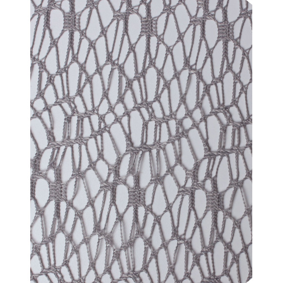 Firana z kółkami REDA 140x245 cm kolor szary - 5908262453655