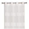 Firana z kółkami WELLA140x260 ze srebrną nicią  - 5908262457660