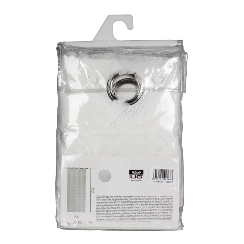 Firana klasyczna woal 260 x 140 cm