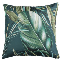 Poduszka druk FIJI 45x45 cm. kolor morski