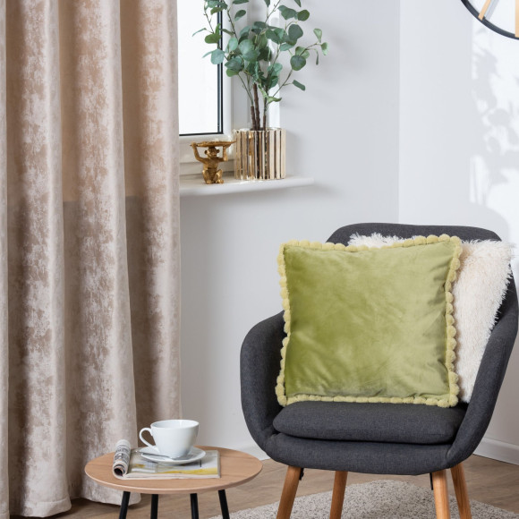 Poduszka GENTIL 45x45 cm, kolor zielony