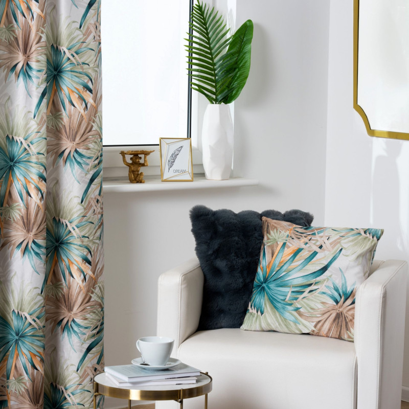 Poduszka MOU 45x45 cm, kolor szary