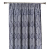 Zasłona z kółkami BRAZIL 140x260 cm, kol. zielony - 5903754816413