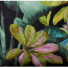 Zasłona z kółkami LAOS 140x260 cm, kol. czarny - 5903754802096