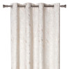 Zasłona z kółkami MARBLE 140x260cm, kol. beż krem złoto - 5903754821059
