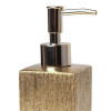 Ręczne dozownik do mydła stojący Splendid 300 ml odcienie żółtego i złota - 5908262416131