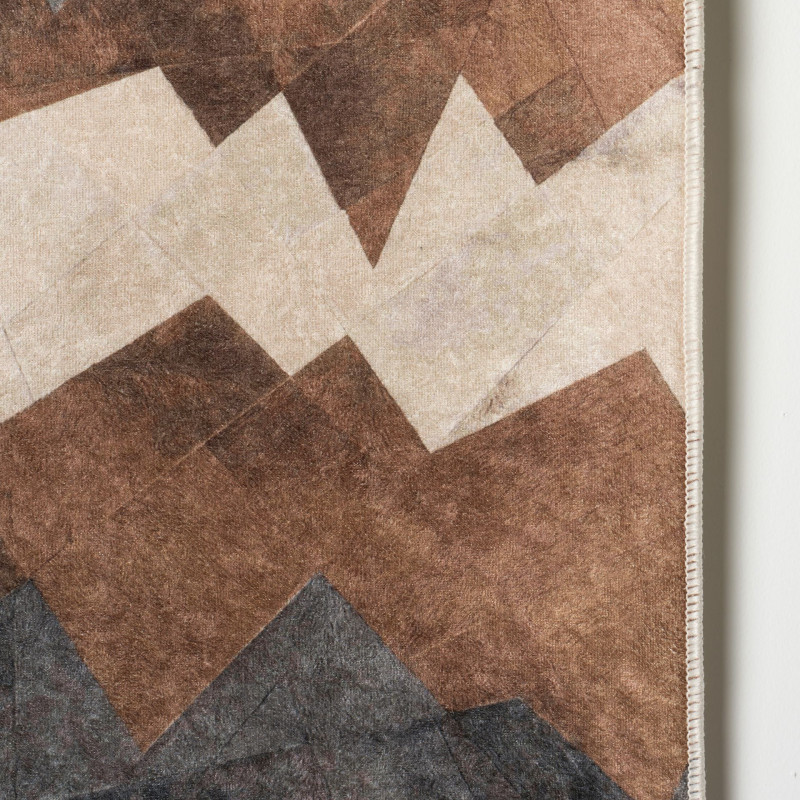 Dywan drukowany ZIGS, petra 50x80cm, wielokolorowy - 5903754835568