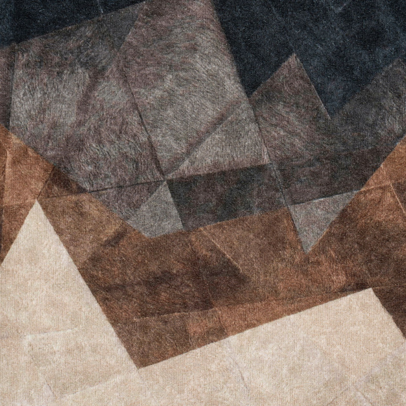 Dywan drukowany ZIGS, petra 50x80cm, wielokolorowy - 5903754835568