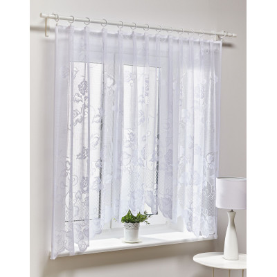 Firana żakardowa ANIELA, 300/150 cm, kol. biały - 5903754811722
