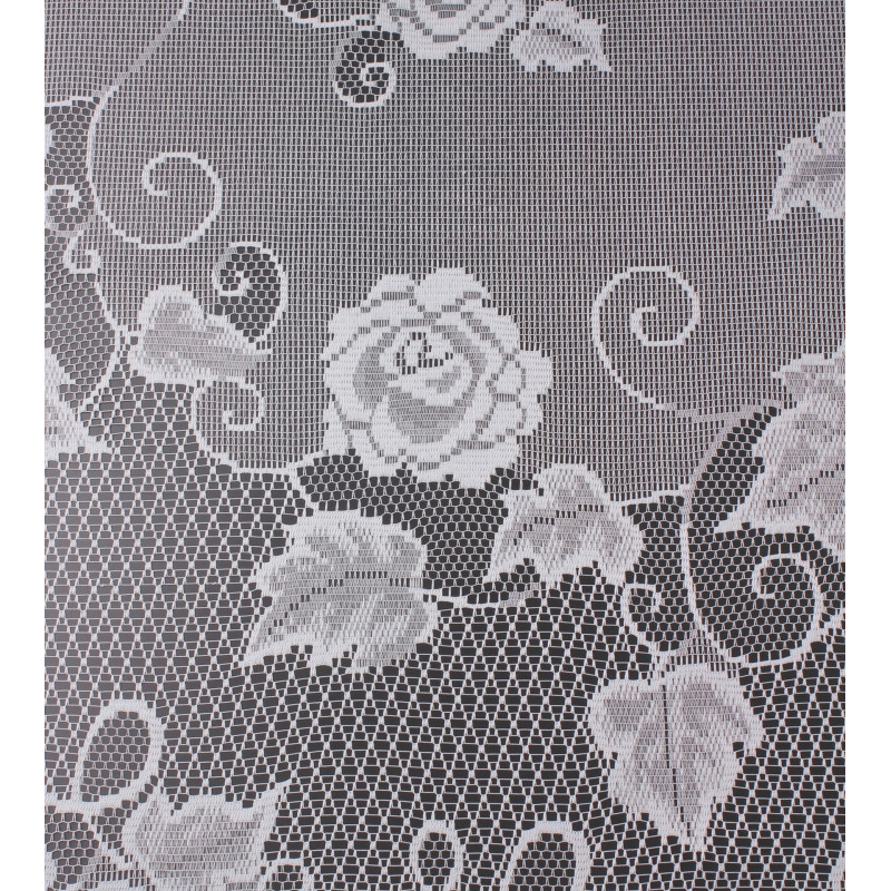 Firana żakardowa ANIELA, 300/150 cm, kol. biały - 5903754811722