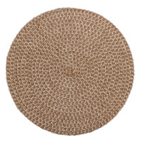 Podkładka DOLORITA, śr.38cm, kol. jasny brąz - 5903754815119