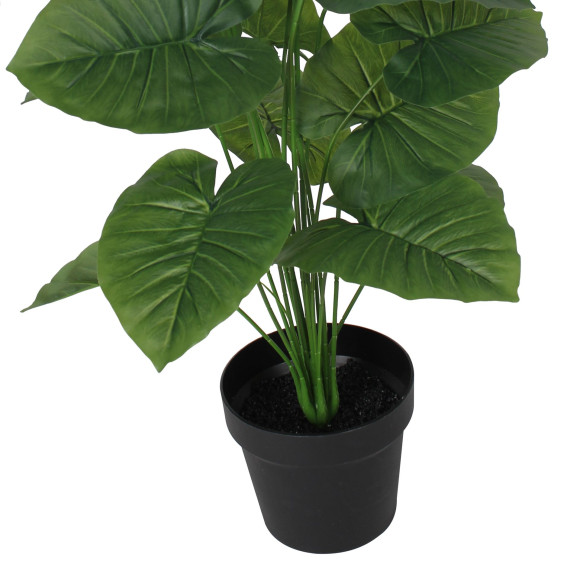 Sztuczna roślina w doniczce ALOCASIA-85cm - 5903754832475