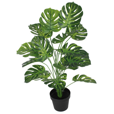 Sztucz. roślina w donicz. MONSTERA-85cm - 5903754832499