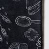 Dywan drukowany DINE, petra 50x80cm, kol. czarny - 5903754835612