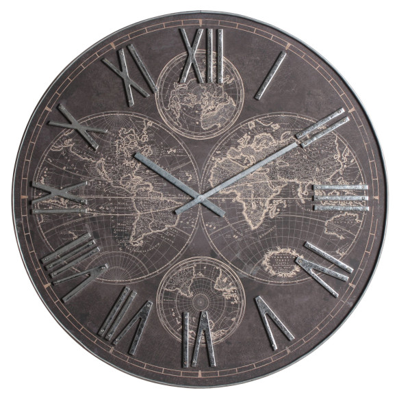 zegar ścienny IRON śr.60x4,5cm-MC