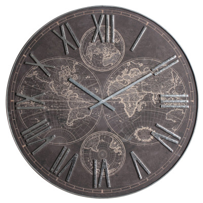 zegar ścienny IRON śr.60x4,5cm-MC