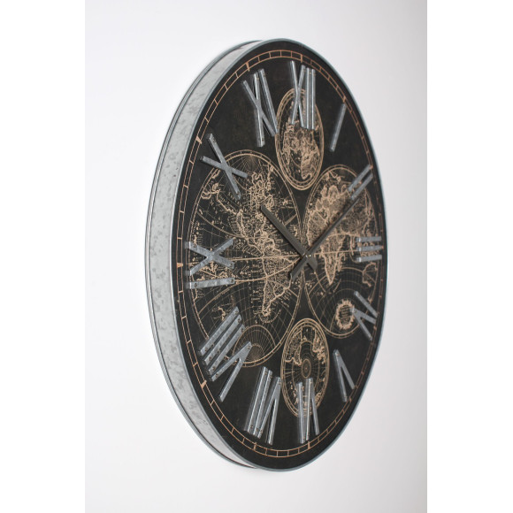 zegar ścienny IRON śr.60x4,5cm-MC