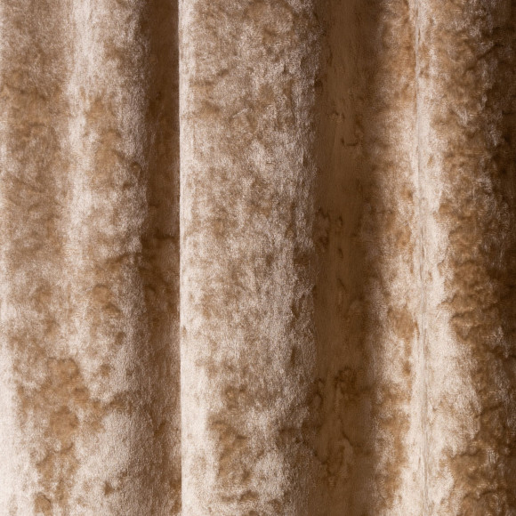 Zasłona na taśmie FROSTY 140x260cm, złoty