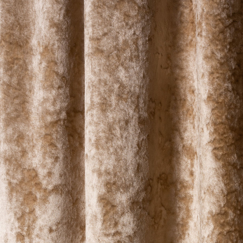 Zasłona na taśmie FROSTY 140x260cm, złoty