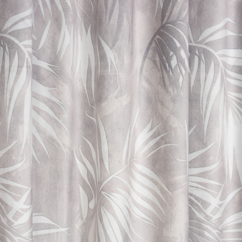 Zasłona z taśmą SINGA 140x260 cm kolor taupe