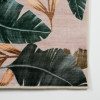 Dywan druk. MITA, fake mink,50x80cm, kolor zielony