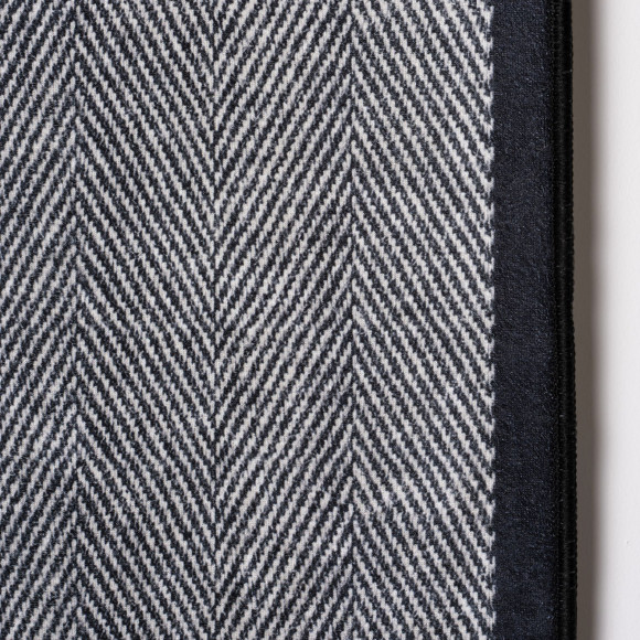 Dywan drukowany VIBE, petra 50x80cm, kolor czarny