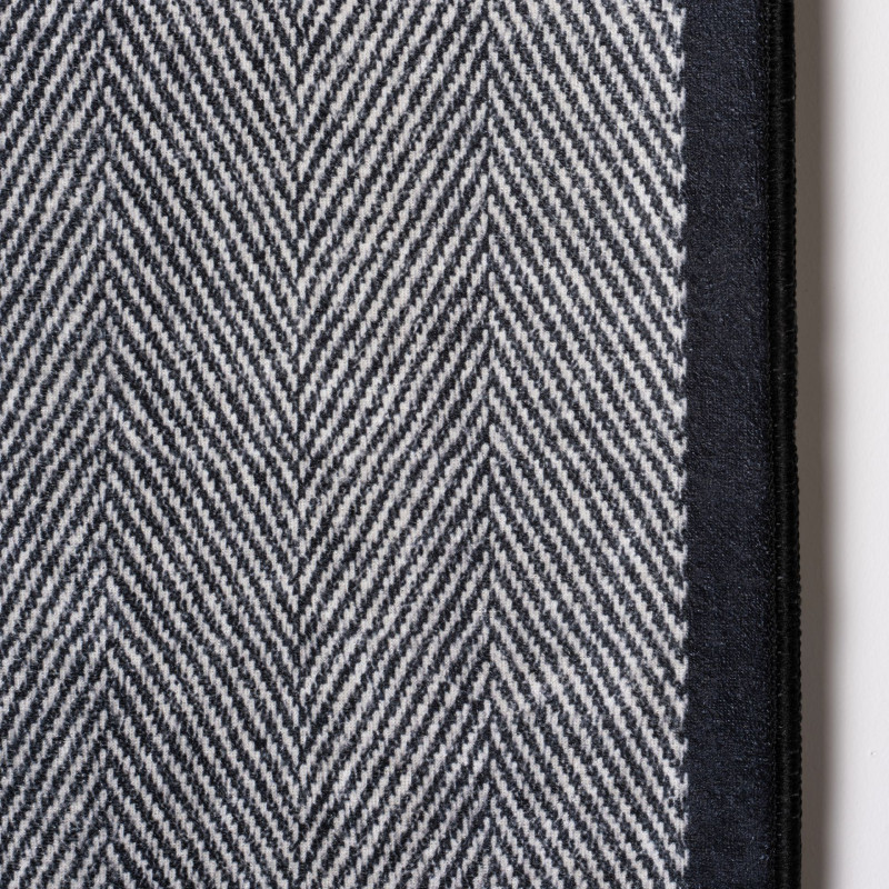 Dywan drukowany VIBE, petra 50x80cm, kolor czarny